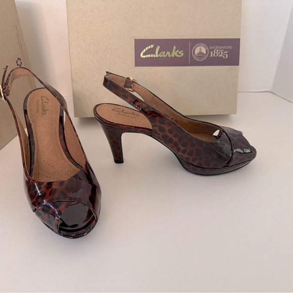 New Clark’s leopard heels - Picture 2 of 4